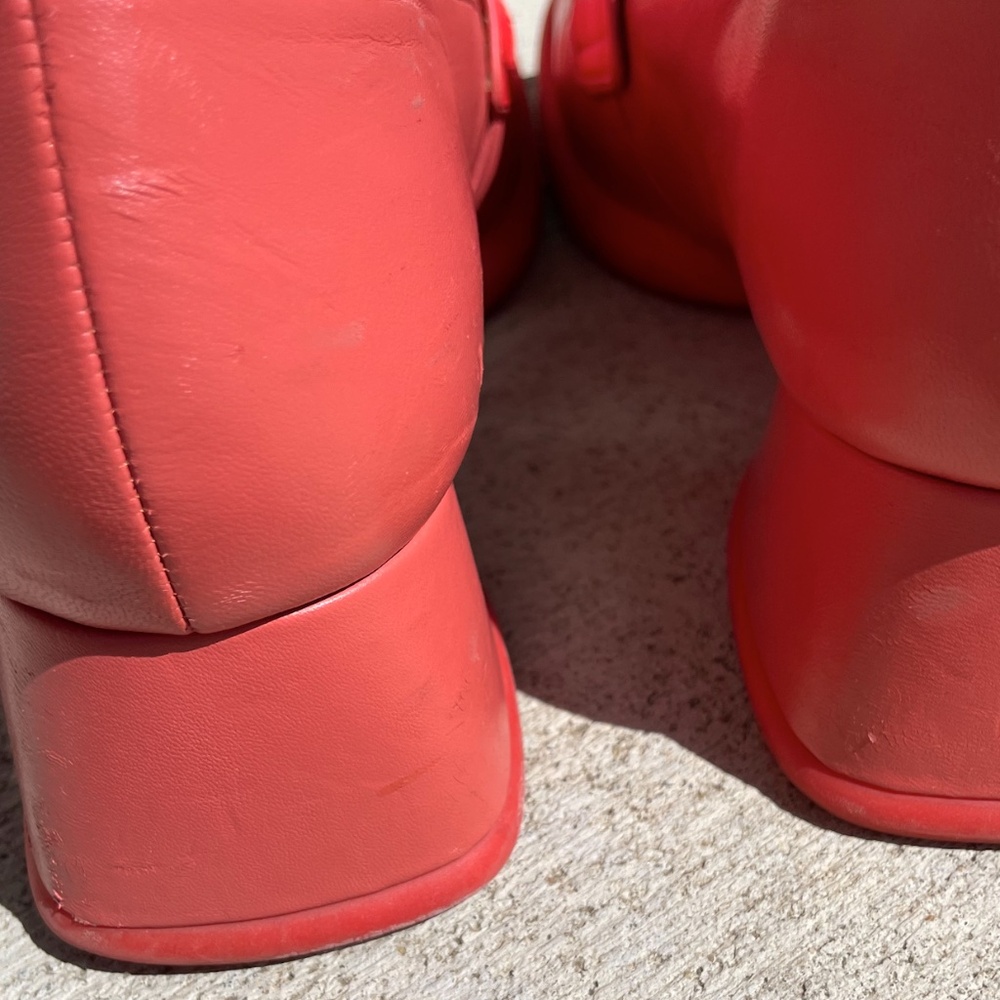 Orange Fluevog Loafers - Picture 13 of 15